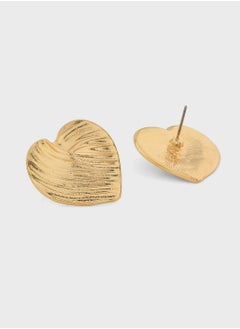 ELLA Heart Stud Earrings  - Image 2