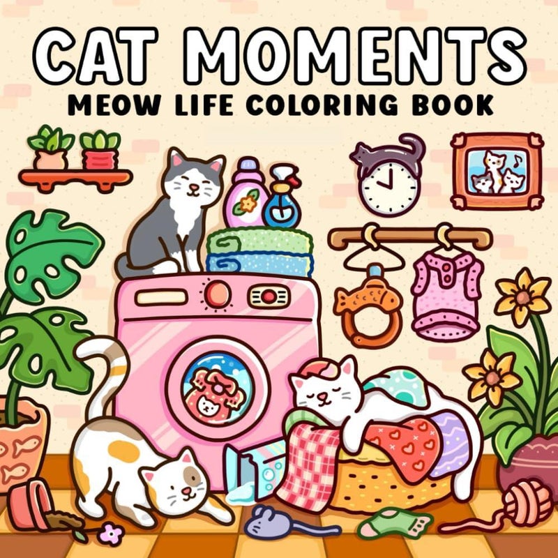 Sketchbook – Cat Moments, Kawaii Cover, 100gsm, for Pencil, Marker, Art Diary
