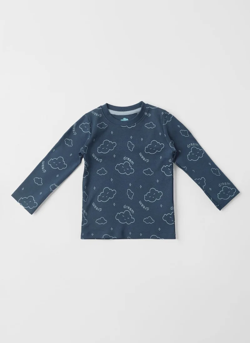نوتيناتي Nautinati Baby Boys Cotton Printed T-shirt Pack of 3