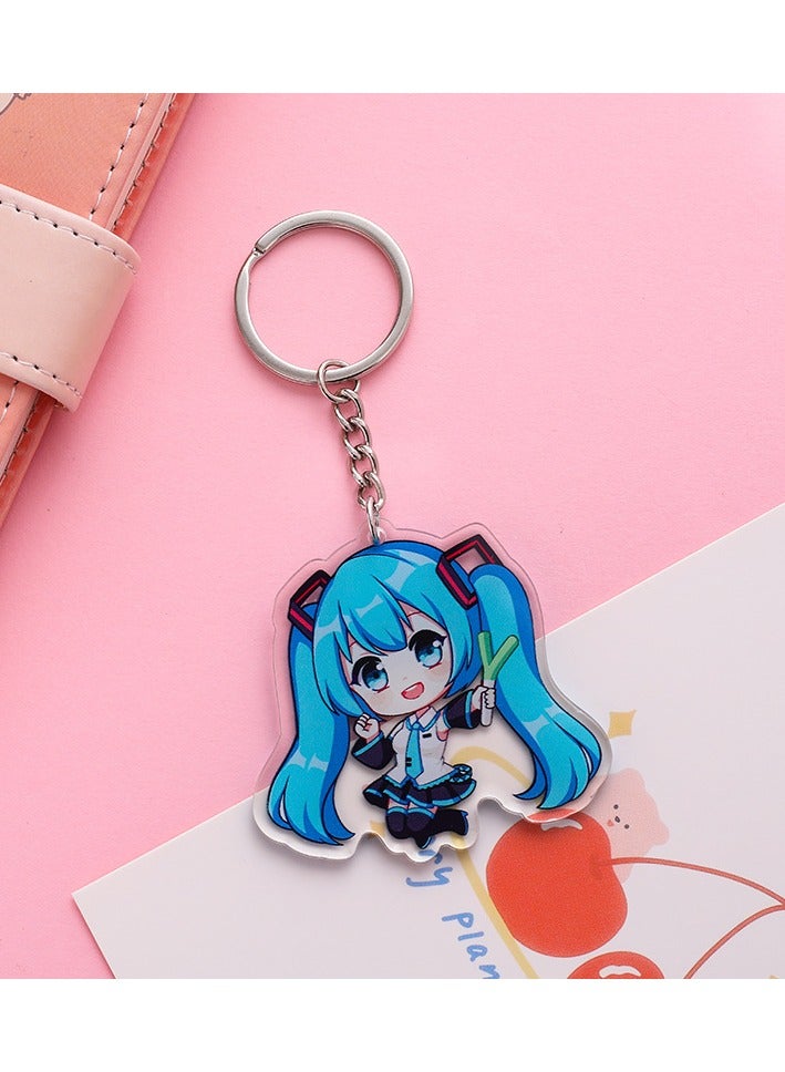 Hatsune Miku Acrylic Keychain