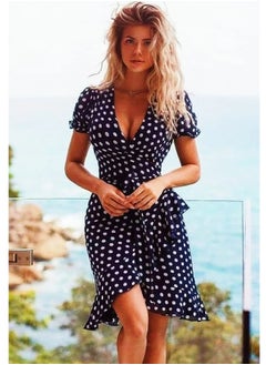 Polka Dot Knitted Crepe Dress. Made in Turkiye - pzsku/Z84B7D5AFF7A34091C6B1Z/45/_/1739048750/34e83b8a-41ac-4020-b727-fe9067d71ff3