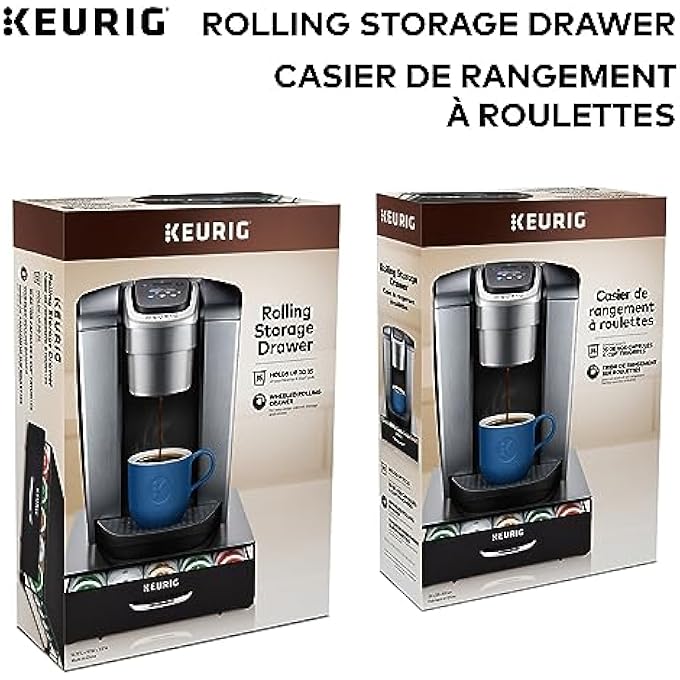 Keurig Carousel Coffee Pod Storage Holds Up To 36 KCup Holds Up To 35 KCup Pods Black 122106 - Image 2