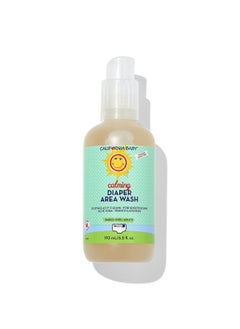 California Baby Diaper Wipe Spray | Gently Cleans | Soothing Organic Calendula + Aloe Vera | Fresh Lavender Scent | Allergy-Friendly | Cleans Better Than Baby Wipes | 192 mL / 6.5 oz.  - Image 1