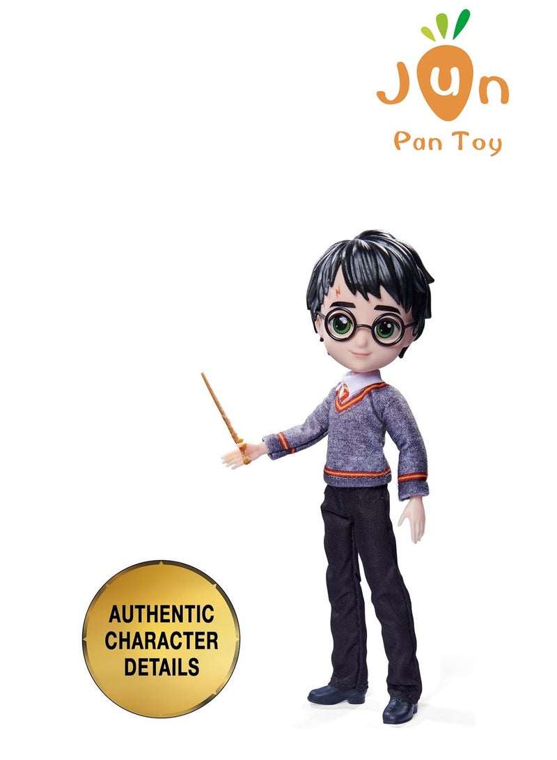Wizarding World of Harry Potter Original Wizarding World Spin Master Harry Potter Doll 8 Inch 20cm Articulated Action Figure Kids Toy Gryffindor Uniform Collectible Holiday Birthday Gift For Boys Girls - Image 3