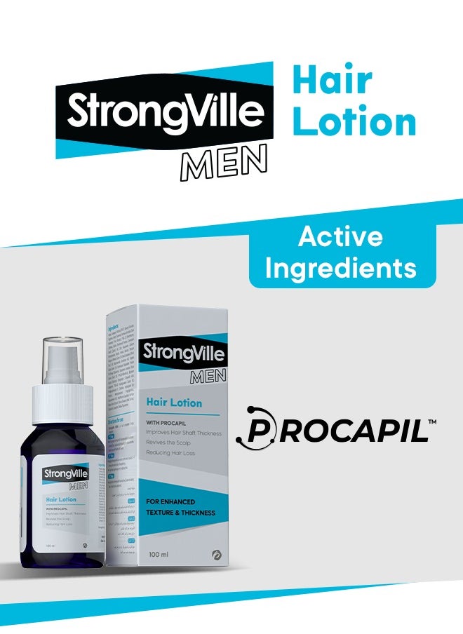 strongville - Strongville men hair lotion 100 ml - Image 1