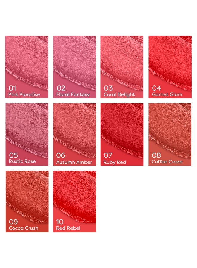 سكر بوب أحمر شفاه SUGAR POP Ultrastay Transferproof Matte 03 Coral Delight - 4 جم - غني بفيتامين E | انزلاق سلس | مقاوم للماء | يدوم طويلاً - Image 3