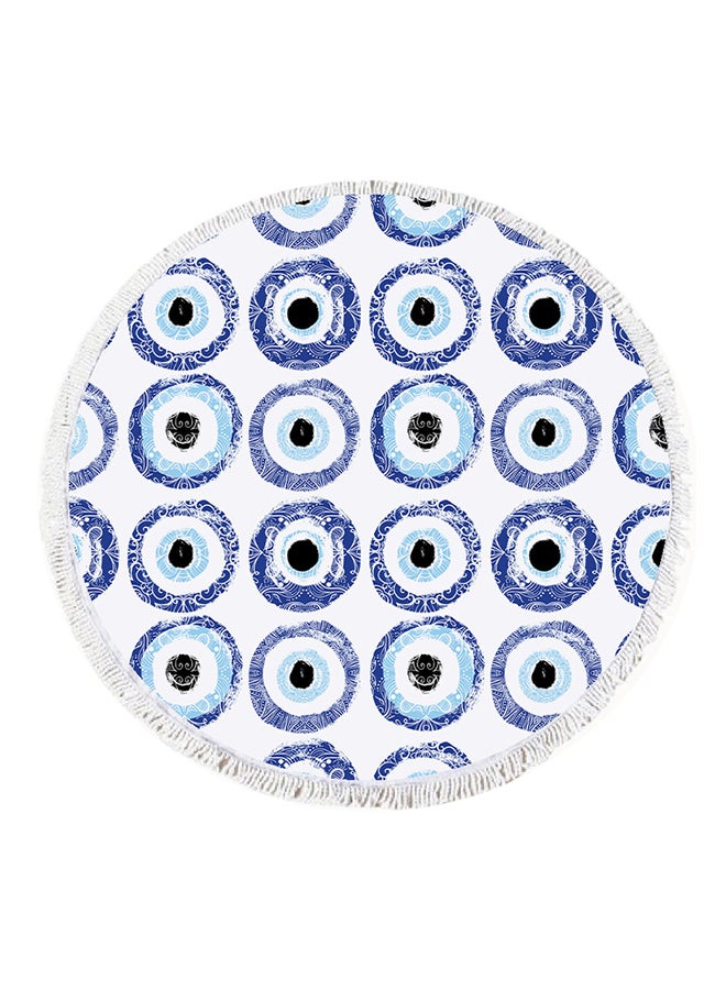 Home Print Double Layered Waterproof Beach Blanket 