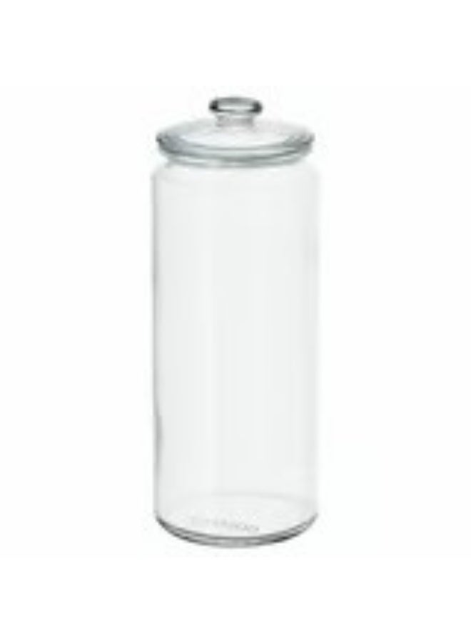 VARDAGEN Jar with lid clear glass 1.8 l - Image 1