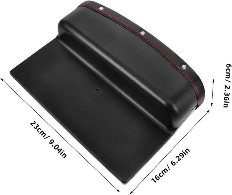 Global upgraded economical craftsmanship Car Seat Gap Filler Organizer Adjustable Storage Box for Front Seat Sturdy Easy to Clean Car Organizer Accessories for Vehicles Market mainstream color picks - Image 2