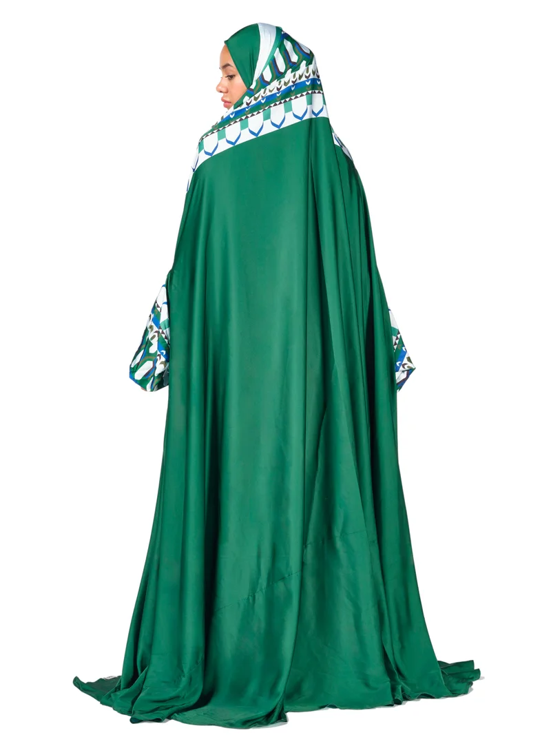 Sabr Sabr 'Riyadh' Prayer Dress, Green