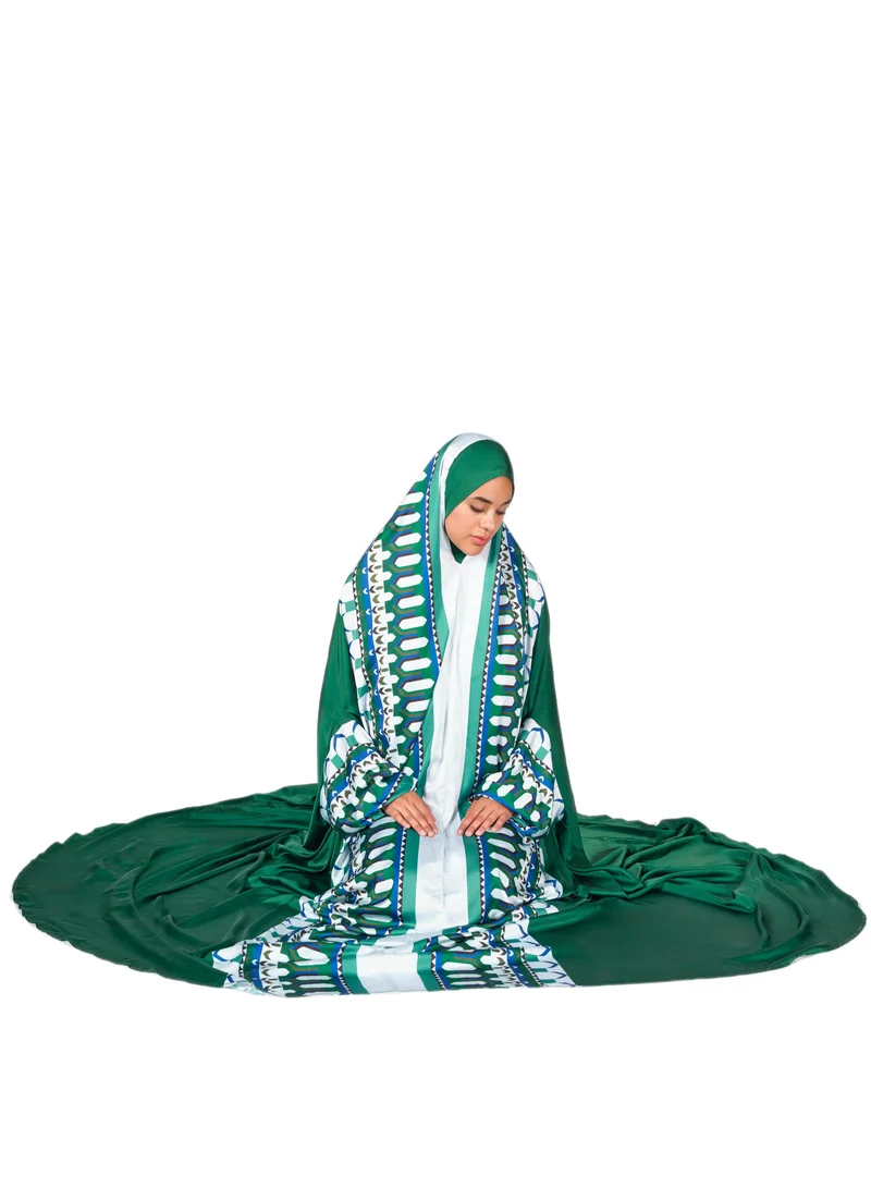 Sabr 'Riyadh' Prayer Dress, Green