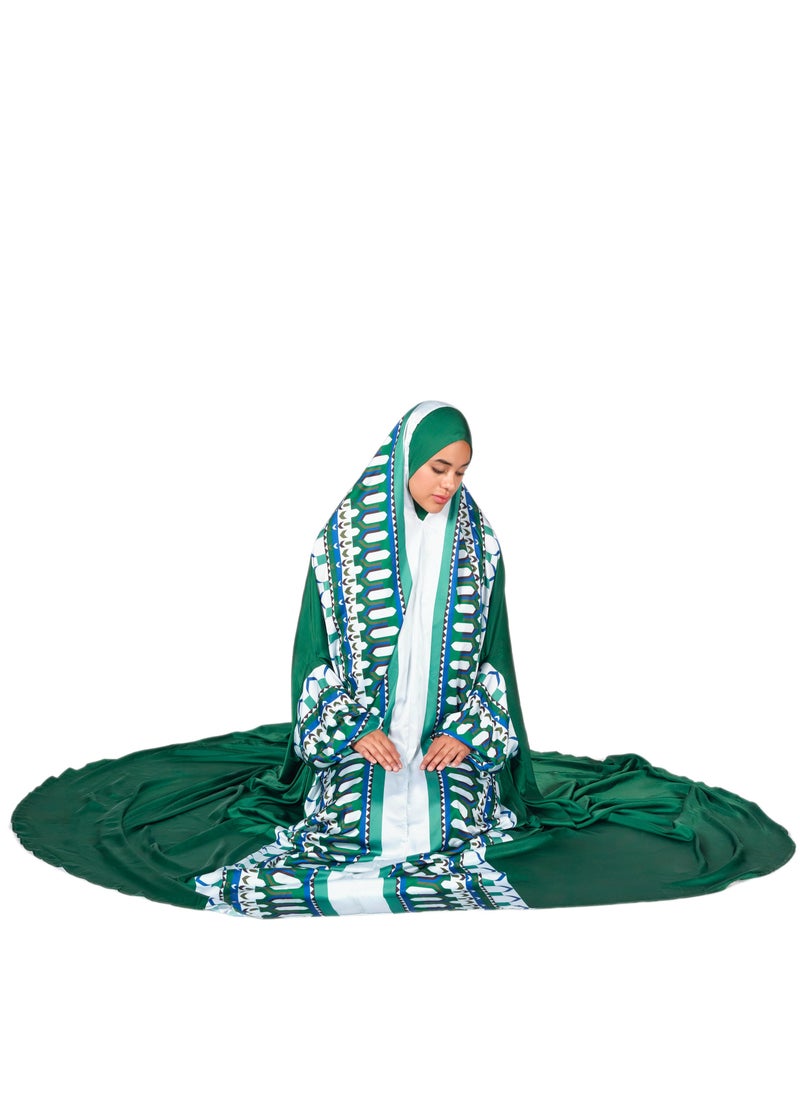 صبر ثوب صلاة صبر الرياض، أخضر  - Image 3