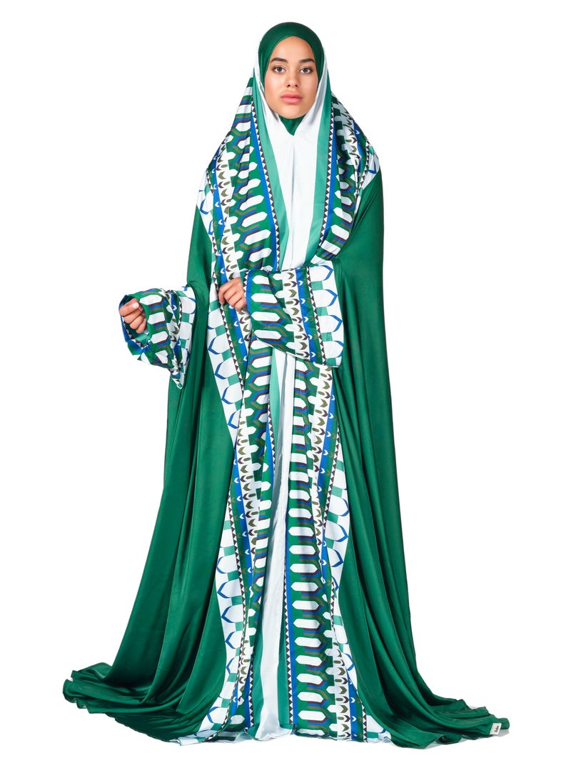 صبر ثوب صلاة صبر الرياض، أخضر  - Image 4