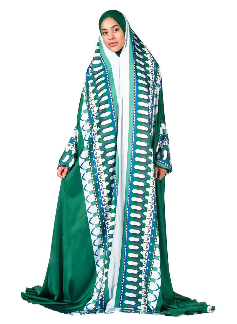 Sabr 'Riyadh' Prayer Dress, Green