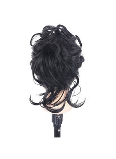 Messy Curly Hair Bun Extensions, Wavy Synthetic Chignon with High Elastic Claw, Hair Accessories Donut Roller Bun Wig for Women Updo Scrunchies, Natural Black - pzsku/Z84B8C84D22D894F44E2BZ/45/_/1726794822/0c37b423-e26d-4e78-a468-cc9380b2cc76