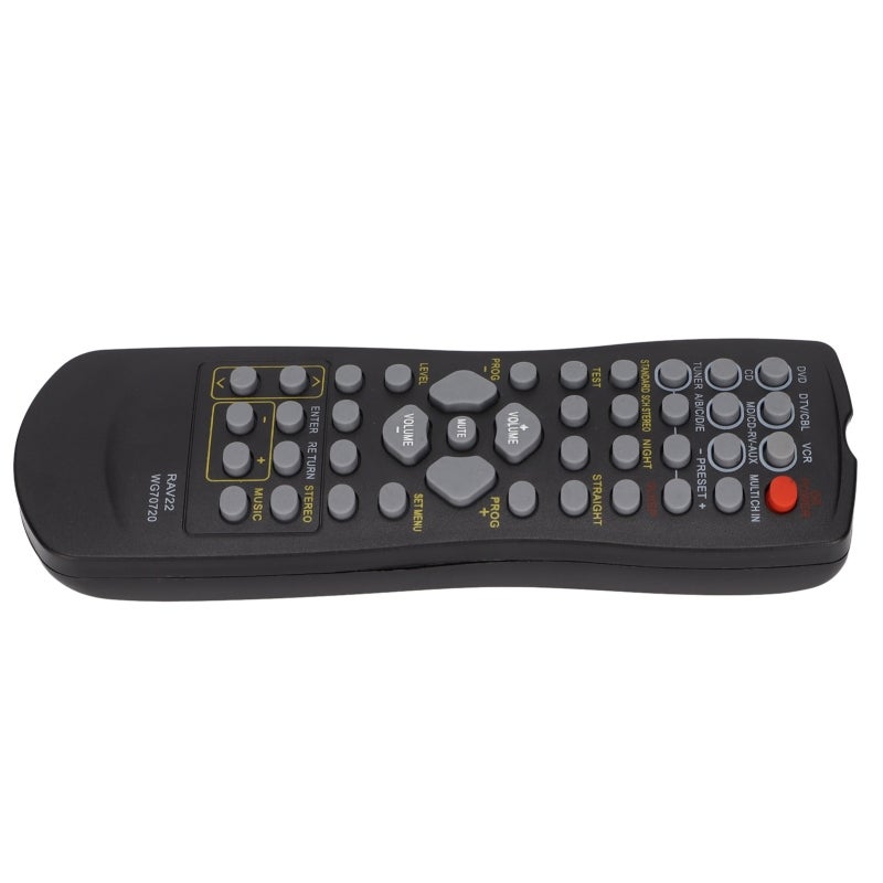 Replacement Remote Control Wear-Resistant Crash-Proof RX-V340 RX-V350 DVD Remote Control - Sensitive Keys No Programming DVD Remote Controller for Audio Video Receiver - Image 5