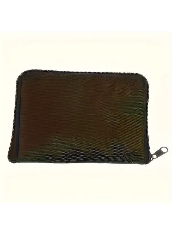 Portable Black Diabetic Organizer Case With Transparent Window For Insulin Pens Test Strips - Image 5