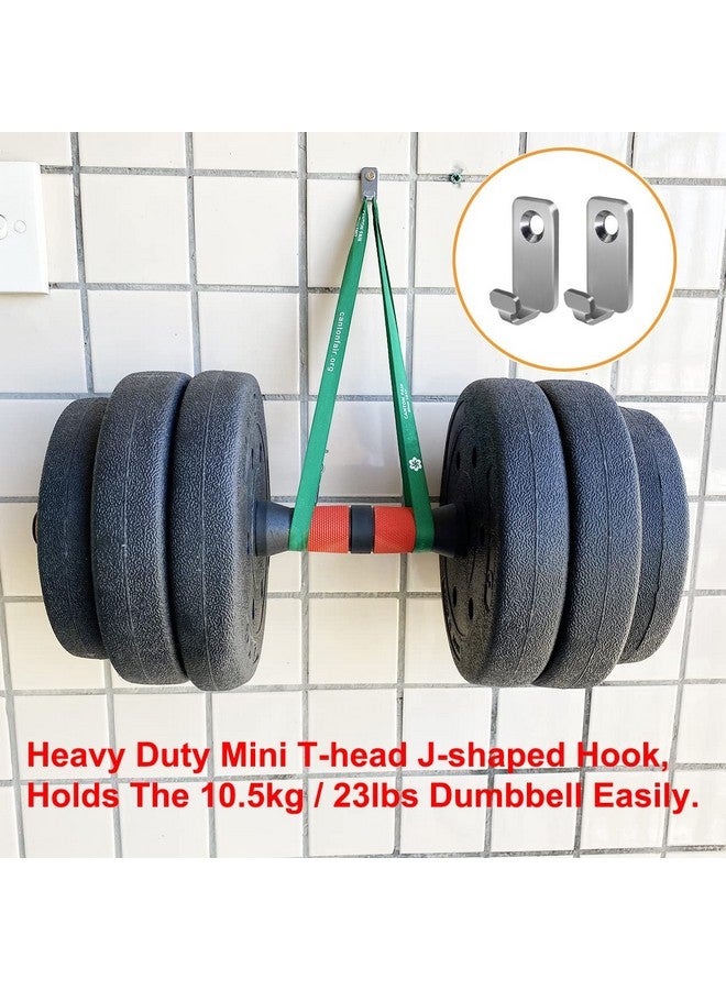 Adiyer 10Pcs Heavy Duty T Head J Shaped Hangers 304 Stainless Steel Wall Mounted Mini Wall Hooks Hanger For Mirror Picture Frames Hanging Wire/D Rings/Keyhole Hangers - Image 3