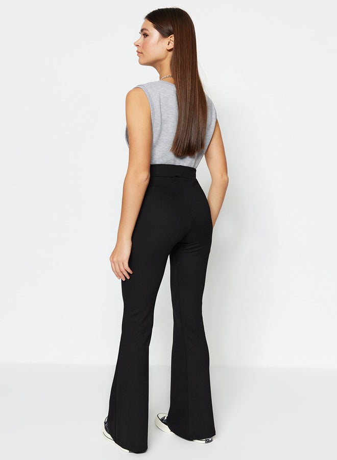 trendyol Pants - Black - Flare  - Image 5