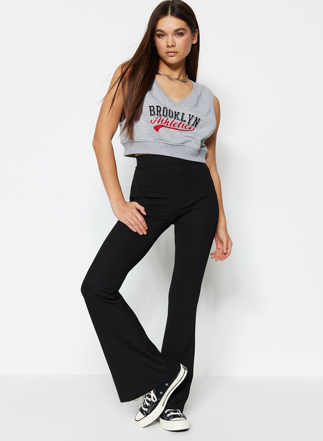 trendyol Pants - Black - Flare  - Image 1
