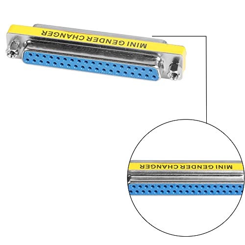MEIRIYFA DB37 37 Pin Gender Changer D-SUB 37Pin Female to Female Coupler Serial Cable Gender Changer VGA Adapter Connector-2PCS (Female) - Image 5