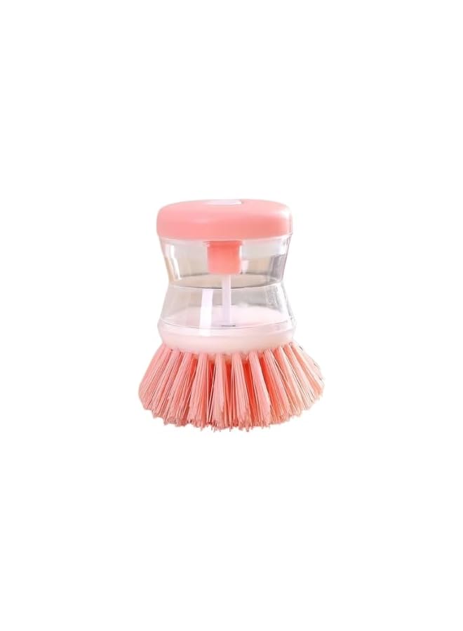 PROMASS 1pc Kitchen Pot Cleaning Brush, Home Dishwashing Brush, Portable Scrubbing Brush Kitchen Pot Cleaning Brush, Dish Scrub Brushes, gass stove burner cleaning brush. - Image 1
