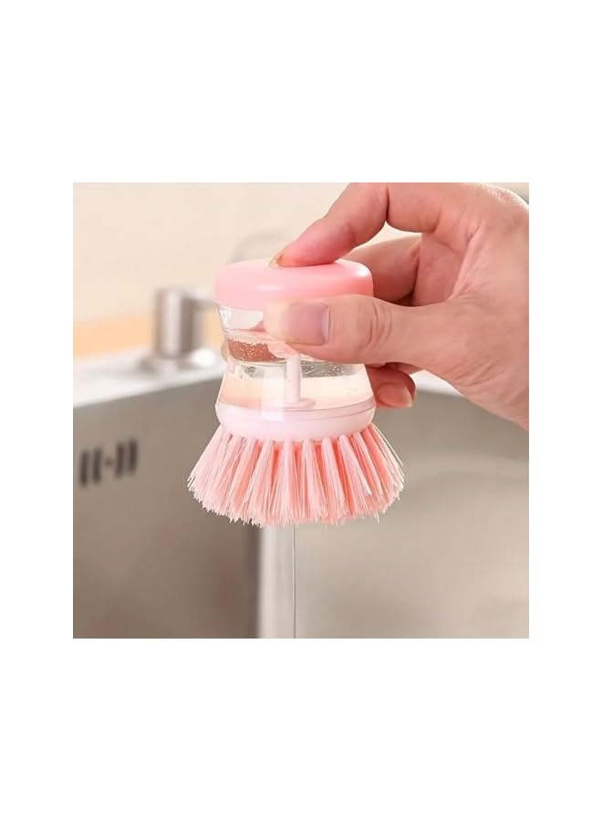 PROMASS 1pc Kitchen Pot Cleaning Brush, Home Dishwashing Brush, Portable Scrubbing Brush Kitchen Pot Cleaning Brush, Dish Scrub Brushes, gass stove burner cleaning brush. - Image 3