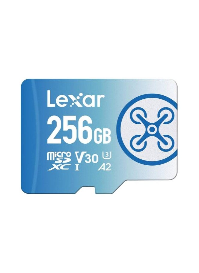 Lexar Fly 256gb Microsdxc Uhs-I Cards, Up To 160mb/S Read And 90mb/S Write C10 A2 V30 U3  - Image 1