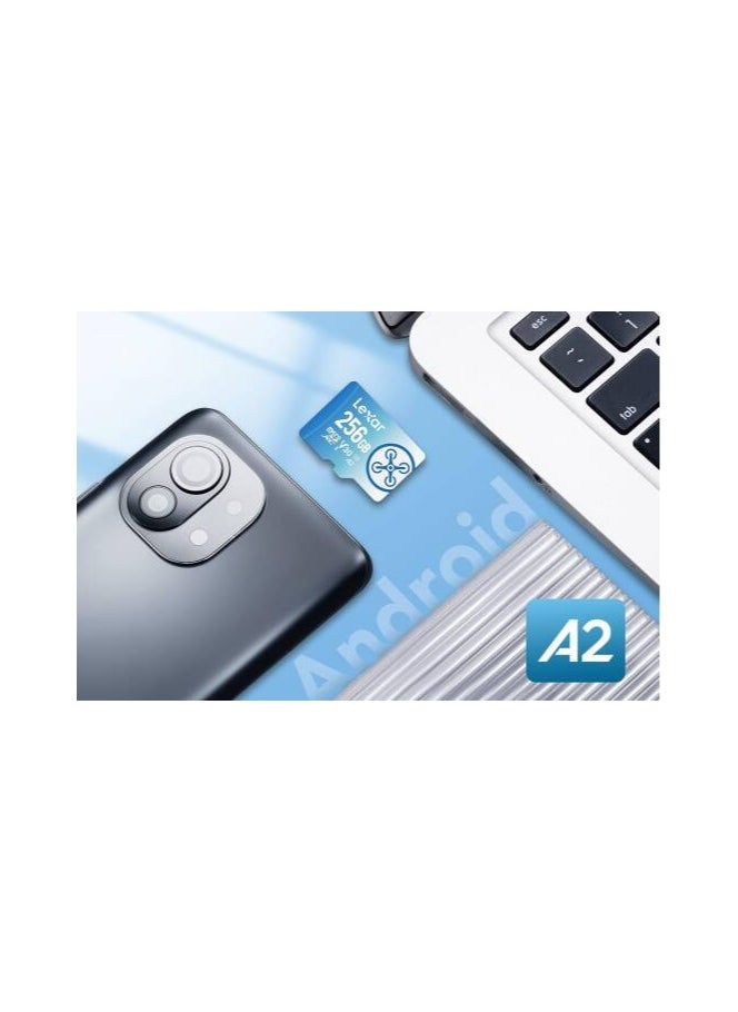 Lexar Fly 256gb Microsdxc Uhs-I Cards, Up To 160mb/S Read And 90mb/S Write C10 A2 V30 U3  - Image 3