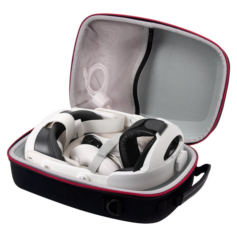 Applicable Meta Quest 3 Vr Headwear Storage Bag Eva Drop-Resistant Dustproof Handle Protective Box Portable Large Capacity - Image 5