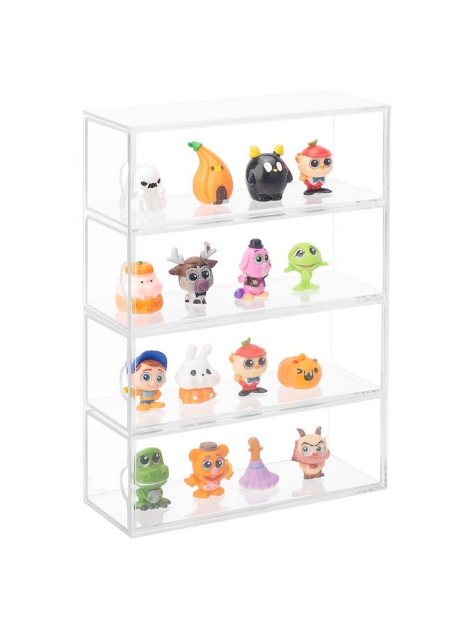 JOYMOMO JOYMOMO Acrylic Display Case 4 Layer Mini Action Storage Box Cabinet Organizer for Mini Toys(Mini Toys are Not Included)  - Image 1