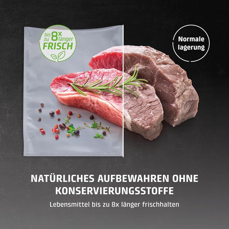 CASO Germany 50-Piece Vacuum Sealer Bags, 6.3 by 9.1-Inch - Image 5