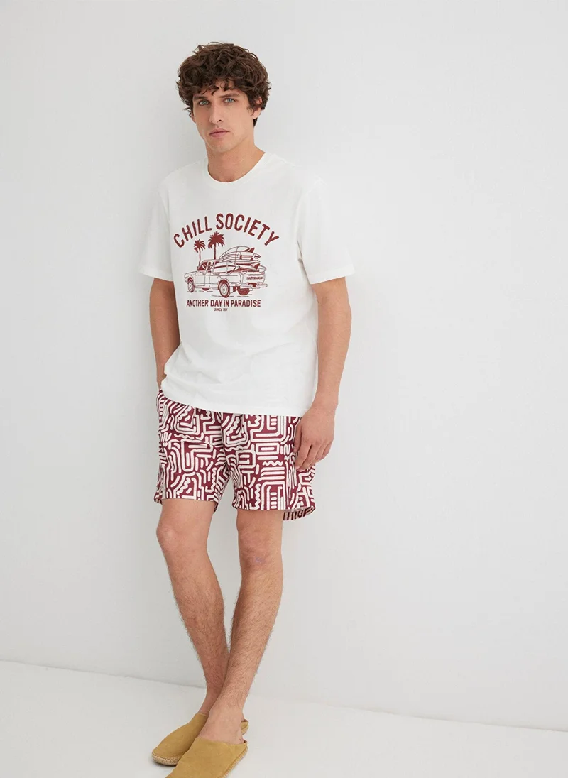 MAVI Red Swim Shorts
