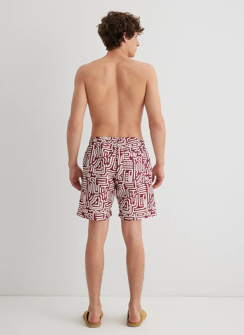 مافي Red Swim Shorts