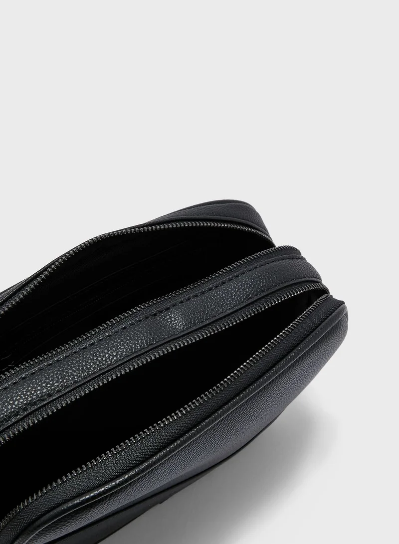 Mango Man Zipped Wristlet Bag