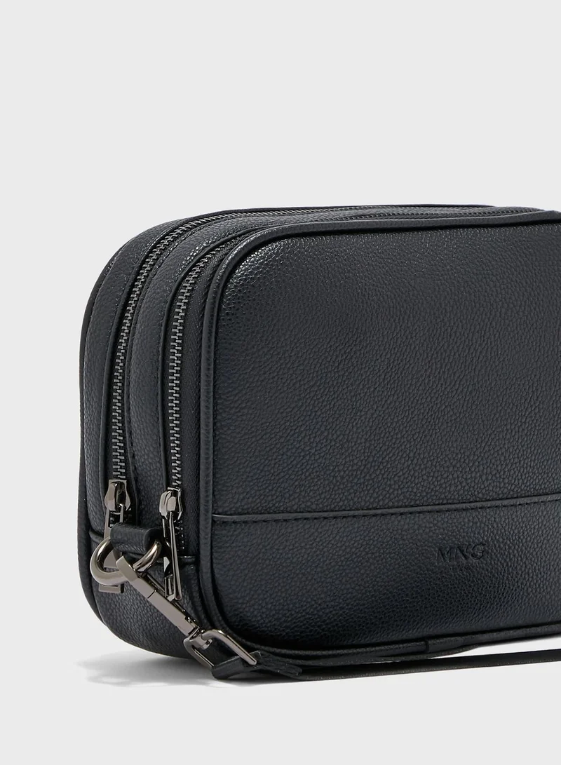 Mango Man Zipped Wristlet Bag