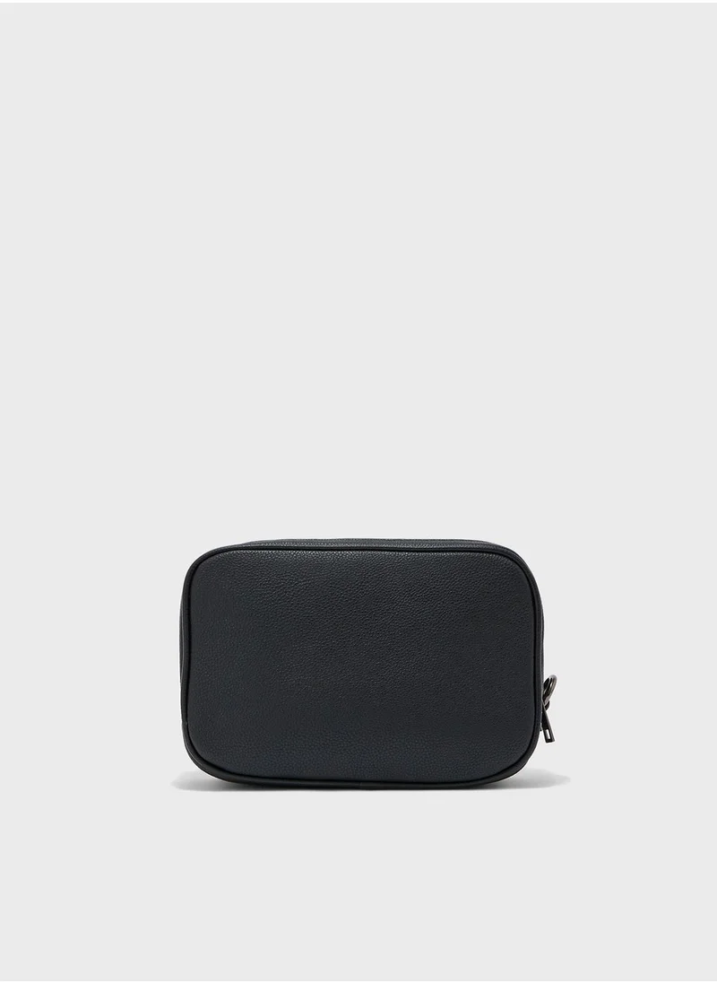 Mango Man Zipped Wristlet Bag
