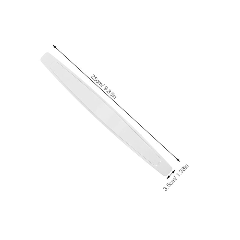 Refrigerator Door Handle Heavy Duty Plastic Anti Slip Freezer Pull Replacement for Commercial Coolers Home Appliance White - Image 2