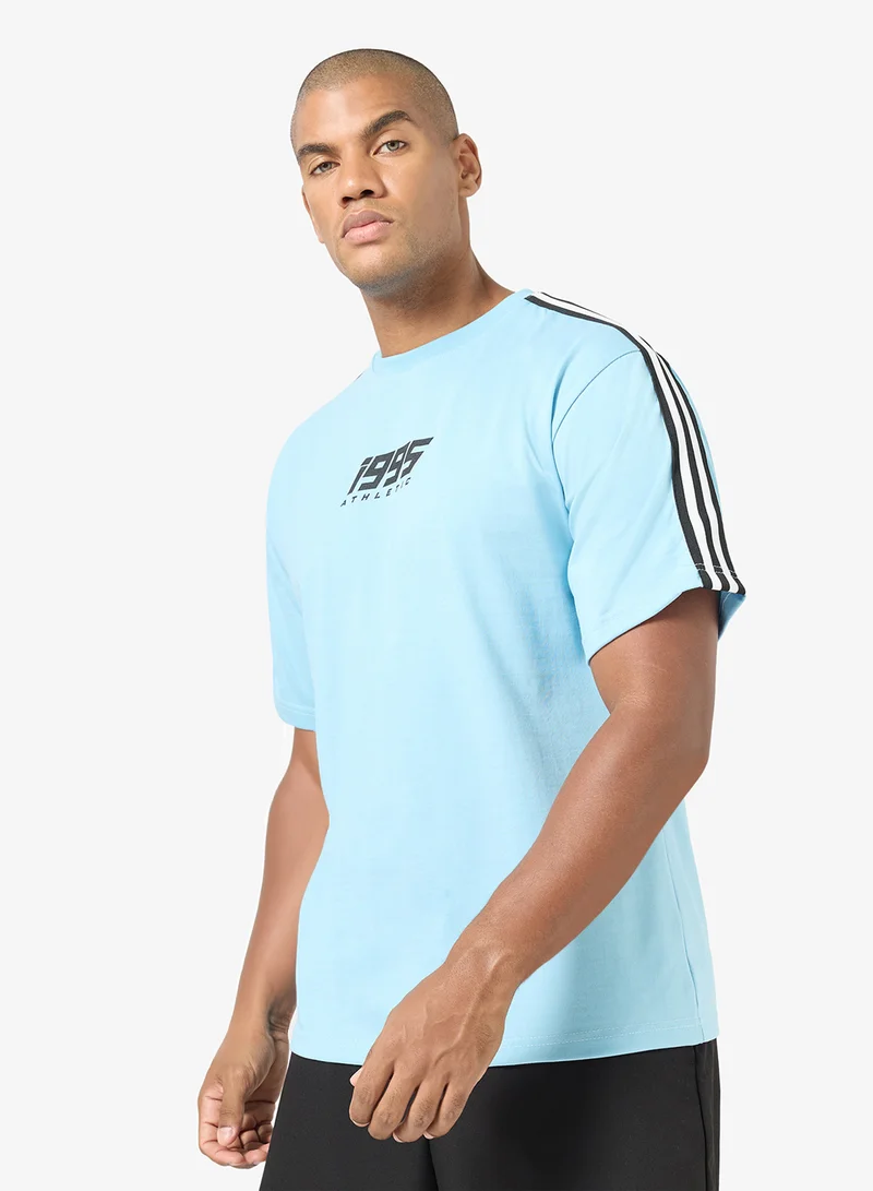 Frwd T-Shirt With Logo & Taping On Sleeve