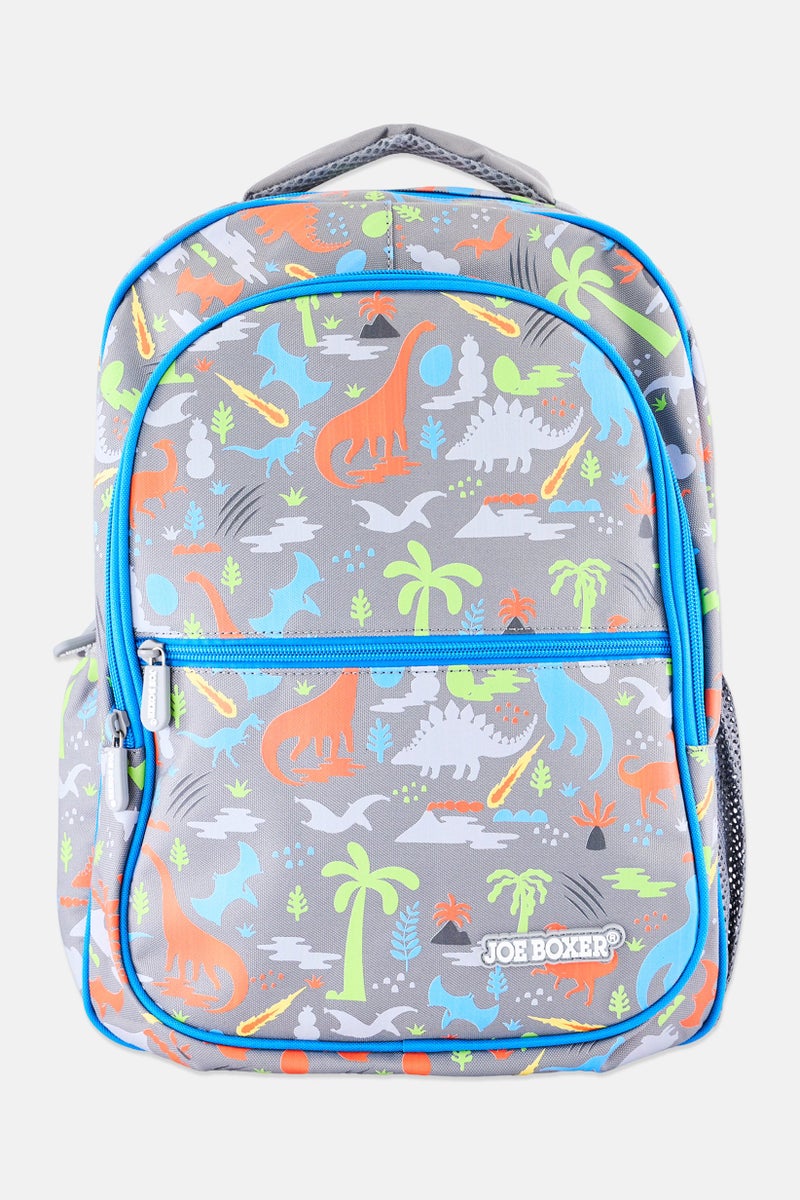 Joe Boxer Kids Boy Graphic Print Backpack, Multicolor - Image 1