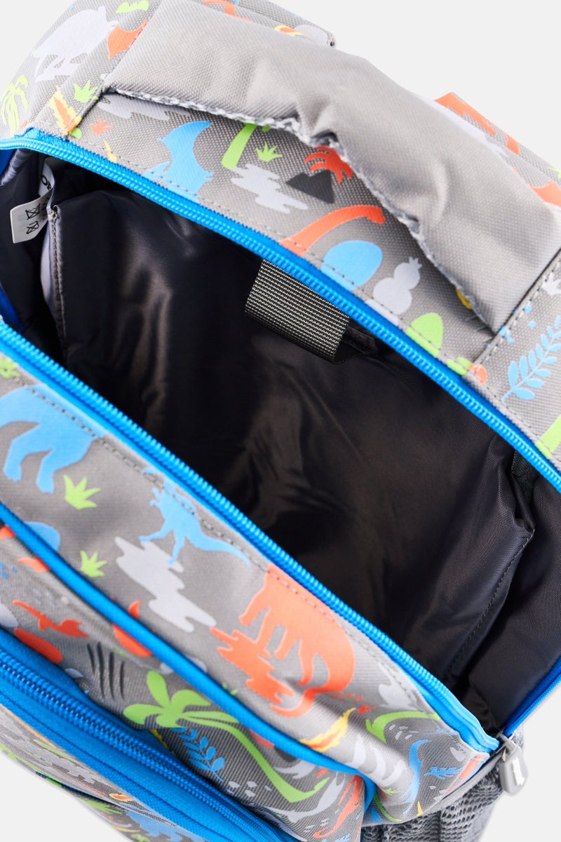 Joe Boxer Kids Boy Graphic Print Backpack, Multicolor - Image 3