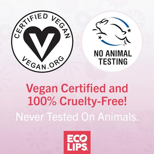 Eco Lips Vegan Superfruit Bee Free Lip Balm Includes Candelilla Wax, Organic Cocoa Butter and Coconut Oil. 100% Plastic-Free Plant Pod Packaging. 3-Pack - Image 3
