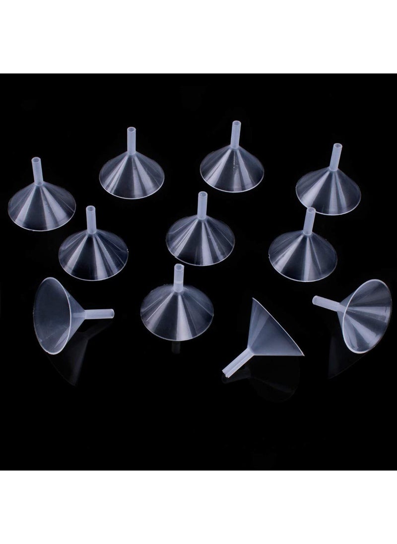 DIY Crafts DIY Crafts Pack Of 10 Mini Funnel Mini Funnels Mini Funnels PP for Lab Bottle Chemical Liquid Essential Oils O Pack Of 10 Mini Funnel Mini Funnels  - Image 2