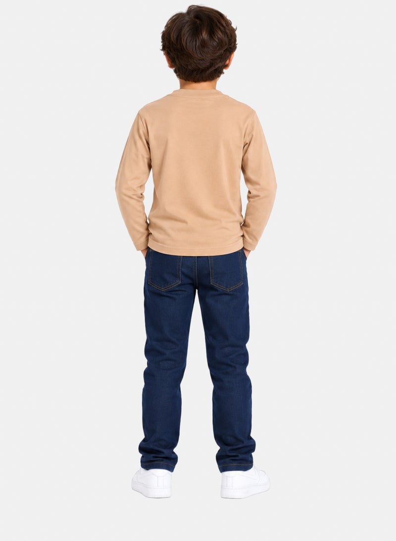 Andora Slip On Boys Regular Fit Printed T-Shirt - Image 2