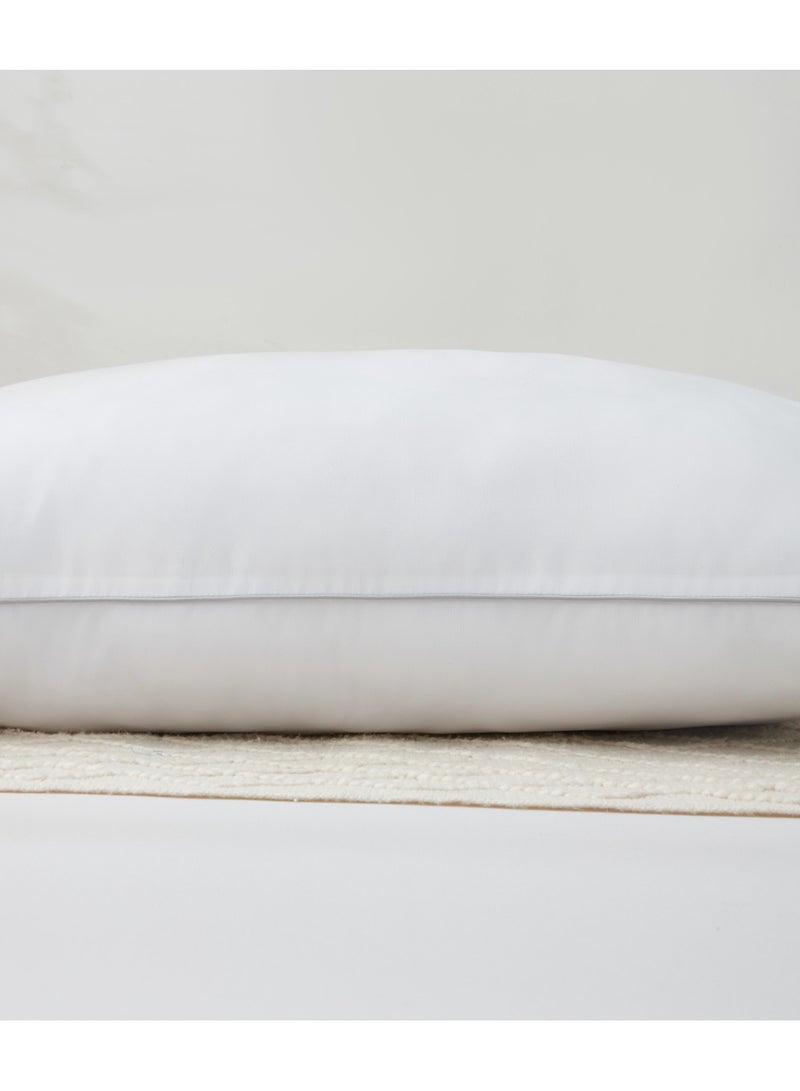 Noon East High Quality Pillow Made Of Microfiber With Microfiber Filling Size: 50×75 Cm White - Image 3