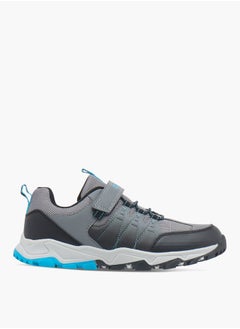 Kappa Boys Panelled Lace Detail Sports Shoes with Hook and Loop Closure  - Image 3