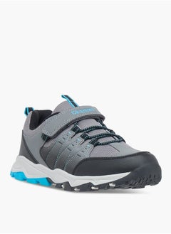 Kappa Boys Panelled Lace Detail Sports Shoes with Hook and Loop Closure  - Image 1