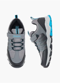 Kappa Boys Panelled Lace Detail Sports Shoes with Hook and Loop Closure  - Image 2