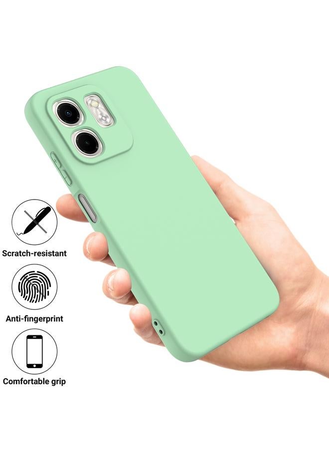 اس-توب جراب لهاتف Infinix Smart 9 بلون سادة من السيليكون السائل المقاوم للسقوط بتغطية كاملة - Image 2