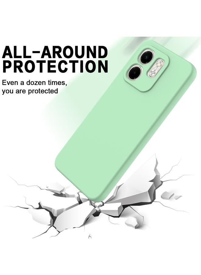 اس-توب جراب لهاتف Infinix Smart 9 بلون سادة من السيليكون السائل المقاوم للسقوط بتغطية كاملة - Image 5